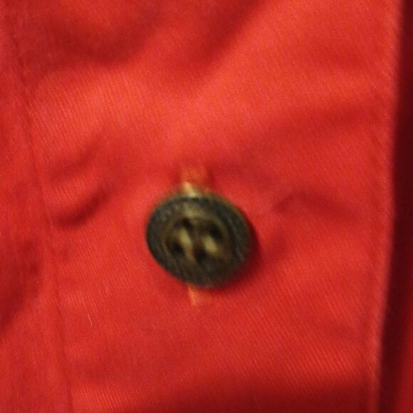 Ladies St John's Bay Short Sleeve Red Shirt - Picture 5 of 5